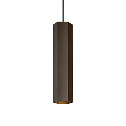 Luminaire � suspension HEXO MULTI 3.0 sans rosette, Dim-To-Warm IP20, bronze gradable