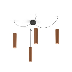 Luminaire � suspension RAY 3.0 - PAR16 cylindrique, langue, avec c�ble ouvert GU10 IP20