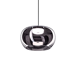 Luminaire à suspension WETRO 3.0 à 1 flamme, Dim-To-Warm IP20, noir gradable
