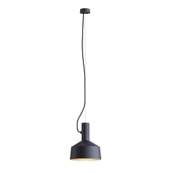 Luminaire à suspension ROOMOR CABLE 1.2 - PAR16 - 250CM GU10 IP20, or, noir profond gradable