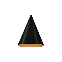 Luminaire � suspension DINOR 1.0 Dim-To-Warm IP20, or, noir gradable