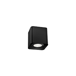 Spot DOCUS MINI CEILING SURF 1.0 PAR16 GU10 IP20, noir mat 