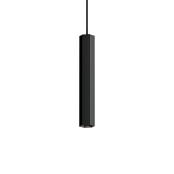 Luminaire à suspension HEXO SUSPENDED MINI 3.0 GU10 IP20, noir mat