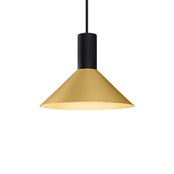 Luminaire à suspension ODREY CEILING SUSP 1.6 PAR16 GU10 IP20, or, noir mat 