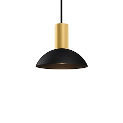 Luminaire à suspension ODREY CEILING SUSP 1.7 GU10 IP20, or, noir mat 