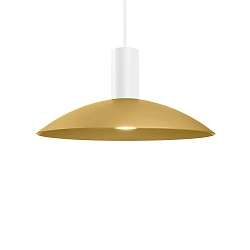 Luminaire à suspension ODREY CEILING SUSP 1.8 PAR16 GU10 IP20, or, blanc mat 