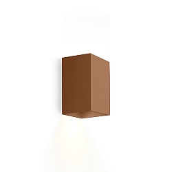 Luminaire mural d’extérieur BOX MINI 1.0 GU10 IP20, cuivre gradable