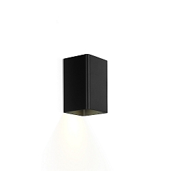 Luminaire mural DOCUS MINI 1.0 - PAR16 - UP OR DOWN haut, Bas, à 1 flamme, angulaire GU10 IP20, mat, noir profond gradable