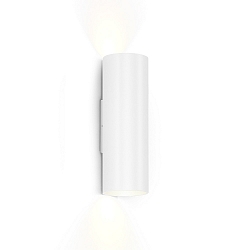 Luminaire mural RAY MINI 2.0 - PAR16 haut bas, à 2 flammes GU10 IP20, mat, blanc trafic gradable