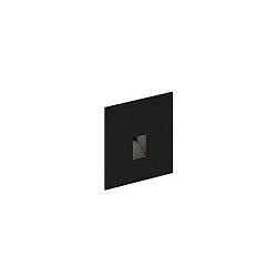 Luminaire d'encastrement mural  STRIPE WALL REC 0.7 IP20, noir mat 