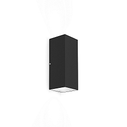 LED Wall luminaire TRAIN 2.0, 2-sided, 8W 2700K 490lm 36�, CRi >90, dimmable, black