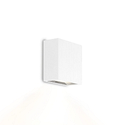 Luminaire mural CENTRAL 1.0 - UP OR DOWN à 1 flamme, plat IP20, mat, blanc trafic gradable