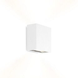 Luminaire mural CENTRAL 2.0 - UP&DOWN à 2 flammes, plat IP20, mat, blanc trafic gradable