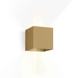 Luminaire mural BOX WALL SURF 1.0 QT14 G9 IP20, champagne gradable