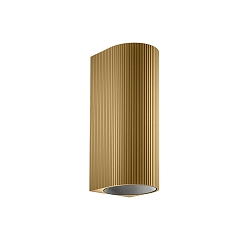 wall luminaire TRACE WALL SURF 2.0 IP20, champagner, black matt dimmable
