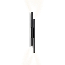 wall luminaire TRACE SLIM WALL SURF 2.0 IP20, black matt dimmable