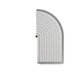 �l�ment d�coratif TAPIS SOFT WALL SURF 3.1, gris