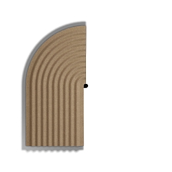 �l�ment d�coratif TAPIS SOFT WALL SURF 4.1, beige
