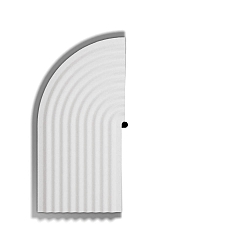 �l�ment d�coratif TAPIS SOFT WALL SURF 4.1, blanche