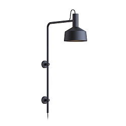 Luminaire mural ROOMOR WALL 4.2 - PAR16 / SHADE Ø 25CM langue, avec bras articulé, avec boîte de connexion