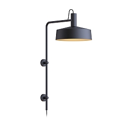 Luminaire mural ROOMOR WALL 4.3 - PAR16 / SHADE Ø 40CM langue, avec bras articulé, avec boîte de connexion