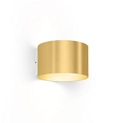 LED Wall luminaire RAY 2.0, Up&Down, 2x 3W 1800-2850K, dimmable, angle adjustable, gold