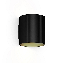 wall luminaire RAY WALL SURF 4.0 IP20, black matt dimmable