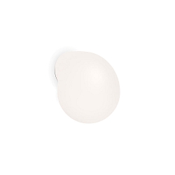Luminaire de miroir DRO 2.0 - 17.5CM E14 IP44, blanc opale, blanc mat gradable