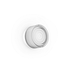 Luminaire mural HAJO IP44 1.0 IP44, blanc mat gradable