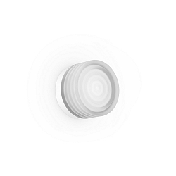 Luminaire mural HAJO IP44 1.0 IP44, blanc mat gradable