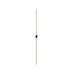 Luminaire mural FINLIN WALL SURF 2.0 IP20, champagne, noir mat gradable