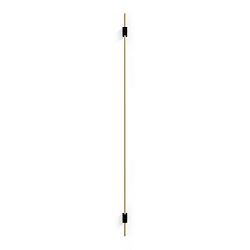 Luminaire mural FINLIN WALL SURF 3.0 IP20, champagne, noir mat gradable
