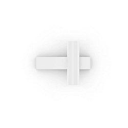 Luminaire mural CENO WALL SURF 2.0 IP20, blanc mat gradable