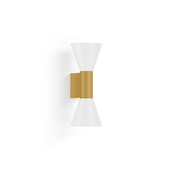 Luminaire mural ODREY WALL SURF 2.3 PAR16 GU10 IP20, or, blanc mat 