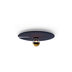 Applique et plafonnier MIRRO SOFT CEILING / WALL SURF 2.0 E27 IP20, bleu 
