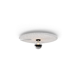 Applique et plafonnier MIRRO SOFT CEILING / WALL SURF 2.0 E27 IP20, gris, marbre 