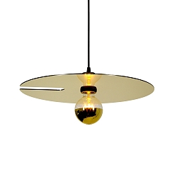 Luminaire à suspension MIRRO 2.0 médium E27 IP20, or gradable