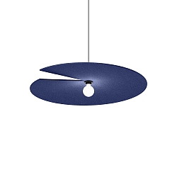 Luminaire à suspension SPIRRA SOFT 3.0 E27 IP20, bleu indigo