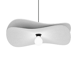 Luminaire à suspension WAVE SOFT 2.0 E27 IP20, gris marbre