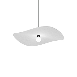 Luminaire à suspension WAVE SOFT 3.0 E27 IP20, gris marbre