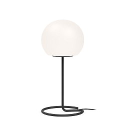 Lampe de table DRO TABLE HIGH 3.0 grand, langue, dimmable E27 IP20, couvert de poudre, blanche gradable