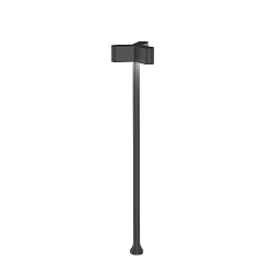 Lumière extérieure KIOSK 1.3 3 flammes, réglable, sans base IP65, anthrazit, mat gradable