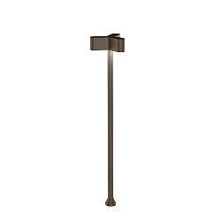 Lumière extérieure KIOSK 1.3 3 flammes, réglable, sans base IP65, bronze, mat gradable