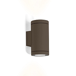 Luminaire mural d’extérieur TUBE OUTDOOR WALL SURF 2.0 PAR16 GU10 IP65, bronze 