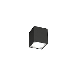 Plafonnier extérieur TRAIN 1.0 Bas, carré, dimmable IP65, anthracite mat gradable