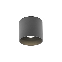 Plafonnier extérieur BOX OUTDOOR CEILING SURF 1.0 IP65, gris gradable