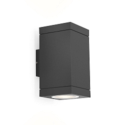 Luminaire mural d’extérieur TUBE CARRÉ OUTDOOR WALL SURF 1.0 PAR16 GU10 IP65, anthrazit 
