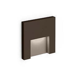 Eclairage d'ext�rieur encastr� RETO OUTDOOR WALL REC 1.3 IP65, bronze 