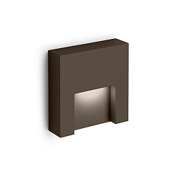 Luminaire mural d’extérieur RETO OUTDOOR WALL SURF 1.3 IP65, bronze gradable