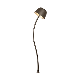 Luminaire d'allées SWAM OUTDOOR FLOOR SURF 1.0 IP65, bronze
